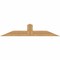 Ekena Millwork Portland Smooth Timber Gable Bracket, Western Red Cedar, 60"W x 12"H x 1 1/2"D x 5 1/2"F, 5/12 Pitch GBW060X12X0206POR00SWR - alternate 1
